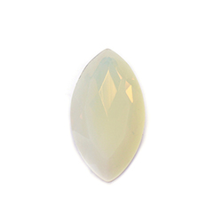 Aurora Crystal Point Back Fancy Stone Foiled - Classical Navette 32x17MM SAND OPAL #2202