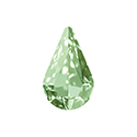 Aurora Crystal Point Back Fancy Stone Foiled - Pearshape 06X3.6MM CHRYSOLITE #9001


