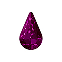 Aurora Crystal Point Back Fancy Stone Foiled - Pearshape 13x8MM FUCHSIA #5011
