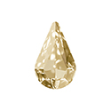 Aurora Crystal Point Back Fancy Stone Foiled - Pearshape 10x6MM GOLDEN SHADOW #0001GSH
