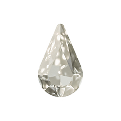 Aurora Crystal Point Back Fancy Stone Foiled - Pearshape 10x6MM MOONLIGHT #0001MON