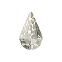 Aurora Crystal Point Back Fancy Stone Foiled - Pearshape 08x5MM MOONLIGHT #0001MON
