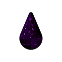 Aurora Crystal Point Back Fancy Stone Foiled - Pearshape 08x5MM PURPLE VELVET #6023




