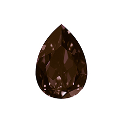 Aurora Crystal Point Back Fancy Stone Foiled - Pearshape Drop 18x13MM BURGUNDY #6022
