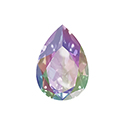 Aurora Crystal Point Back Fancy Stone Foiled - Pearshape Drop 30x20MM CRYSTAL AB #0001AB