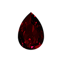 Aurora Crystal Point Back Fancy Stone Foiled - Pearshape Drop 25x18MM SIAM #4022
