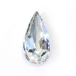 Aurora Crystal Point Back Fancy Stone Foiled - Teardrop 18x9MM CRYSTAL #0001