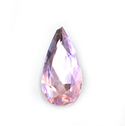 Aurora Crystal Point Back Fancy Stone Foiled - Teardrop 14x7MM LIGHT ROSE #5002