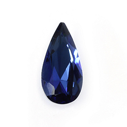 Aurora Crystal Point Back Fancy Stone Foiled - Teardrop 18x9MM MONTANA #7025