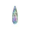 Aurora Crystal Point Back Fancy Stone Foiled - Raindrop 15x4MM CRYSTAL AB #0001AB