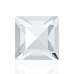 Austrian Crystal Point Back Fancy Stone - Square 06x6MM CRYSTAL Foiled
