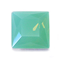 Aurora Crystal Point Back Fancy Stone Foiled - Square Princess Cut 10x10MM PACIFIC OPAL #8203