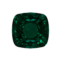 Aurora Crystal Point Back Fancy Stone Foiled - Square Antique 10x10MM EMERALD #9021