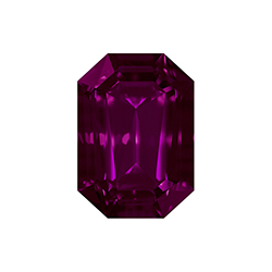 Aurora Crystal Point Back Fancy Stone Foiled - Cushion Octagon 14x10MM FUCHSIA #5011