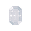 Aurora Crystal Point Back Fancy Stone Foiled - Cushion Octagon 14x10MM WHITE OPAL #0203
