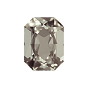 Aurora Crystal Point Back Fancy Stone Foiled - Cushion Octagon 25x18MM BLACK DIAMOND #1021
