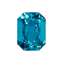 Aurora Crystal Point Back Fancy Stone Foiled - Cushion Octagon 25x18MM BLUE ZIRCON #8031