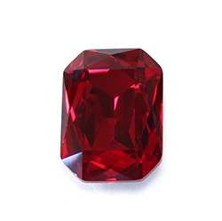 Aurora Crystal Point Back Fancy Stone Foiled - Cushion Octagon 18x13MM RUBY #4032