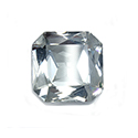 Aurora Crystal Point Back Fancy Stone Foiled - Square Octagon 08x8MM CRYSTAL #0001
