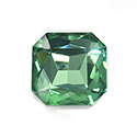 Aurora Crystal Point Back Fancy Stone Foiled - Square Octagon 23x23MM PERIDOT #9013