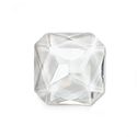 Aurora Crystal Point Back Fancy Stone Foiled - Square Octagon 23x23MM UNFOILED CRYSTAL #0001U