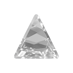 Aurora Crystal Point Back Fancy Stone Foiled - Delta 16x15MM CRYSTAL #0001
