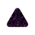 Aurora Crystal Point Back Fancy Stone Foiled - Triangle 23x23MM AMETHYST #6021