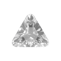 Aurora Crystal Point Back Fancy Stone Foiled - Triangle 10MM CRYSTAL #0001