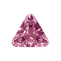 Aurora Crystal Point Back Fancy Stone Foiled - Triangle 23x23MM LT AMETHYST #6002