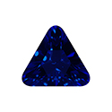 Aurora Crystal Point Back Fancy Stone Foiled - Triangle 23x23MM MONTANA #7025
