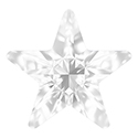 Aurora Crystal Point Back Fancy Stone Foiled - Star 10MM CRYSTAL #0001
