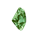 Aurora Crystal Point Back Fancy Stone Foiled - Galactic 19x12MM PERIDOT #9013
