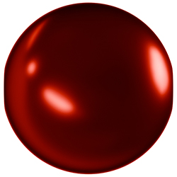 Aurora Crystal Pearl Bead - Round 06MM BORDEAUX (6526)