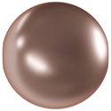 Aurora Crystal Pearl Bead - Round 02MM BRONZE (2524)