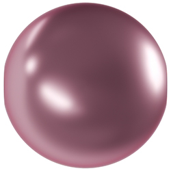 Aurora Crystal Pearl Bead - Round 10MM BURGUNDY  (6511)