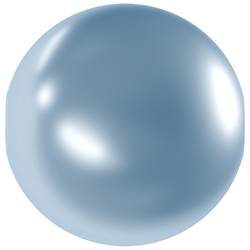 Aurora Crystal Pearl Bead - Round 03MM LIGHT BLUE (7505)
