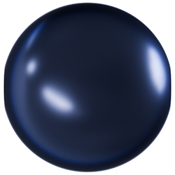 Aurora Crystal Pearl Bead - Round 06MM NIGHTBLUE (7529)