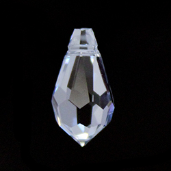 Aurora Crystal Pendant - Drop 13x6.5 CRYSTAL #0001