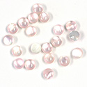 Shell Flat Back Cabochon - Round 05MM PINK MUSSEL