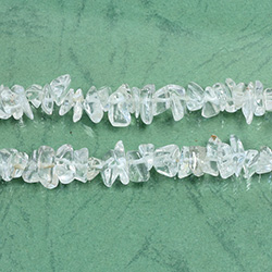 Gemstone Bead - Chip Baroque CRYSTAL QUARTZ