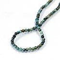 Gemstone Bead - Smooth Round 04MM AFRICAN TURQUOISE