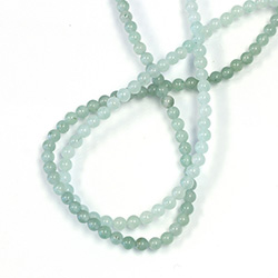 Gemstone Bead - Smooth Round 04MM AVENTURINE-LIGHT GREEN