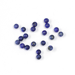 Gemstone Cabochon - Round 03MM BLUE SODALITE