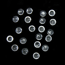 Gemstone Cabochon - Round 04MM CRYSTAL QUARTZ