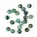 Gemstone Cabochon - Round 05MM AFRICAN TURQUOISE