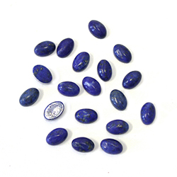 Gemstone Cabochon - Oval 06x4MM LAPIS LAZULI
