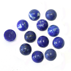 Gemstone Cabochon - Round 07MM LAPIS LAZULI
