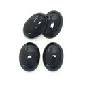 Gemstone Cabochon - Oval 14x10MM BLACK ONYX