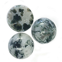 Gemstone Cabochon - Round 18MM TREE AGATE Natural (B Quality)