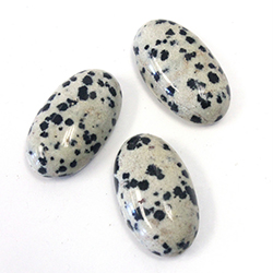 Gemstone Cabochon - Oval 24x14MM DALMATION